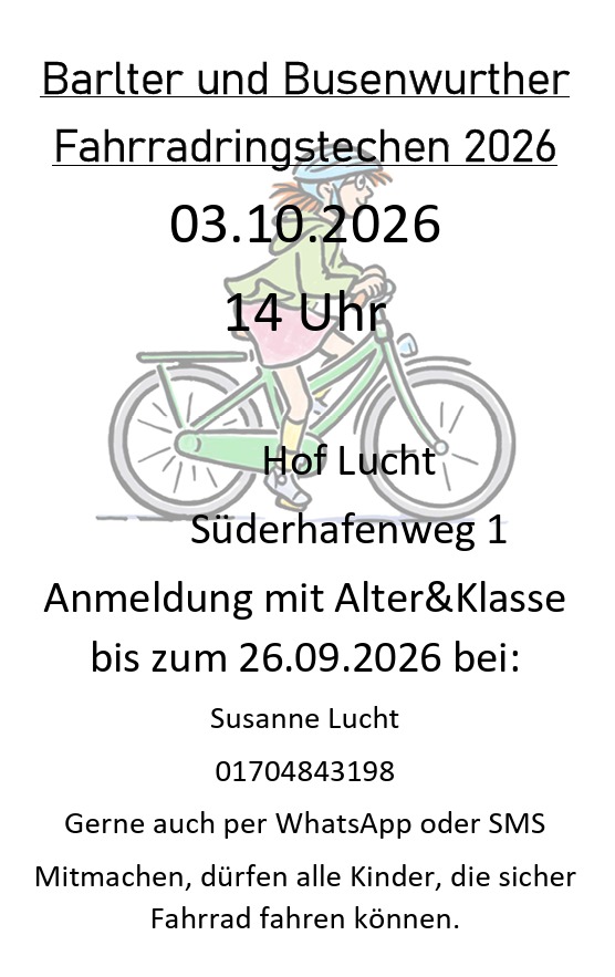 foto von Barlter und Busenwurther Fahrradringstechen
