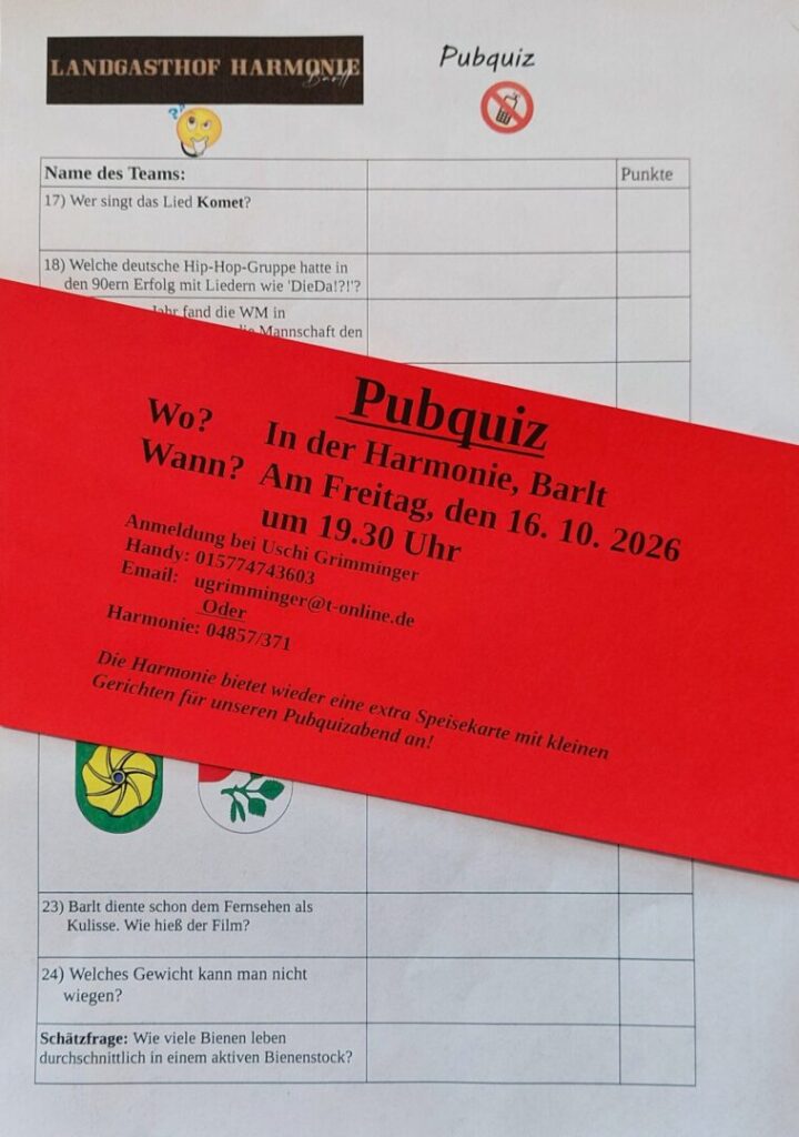 foto von Pubquiz